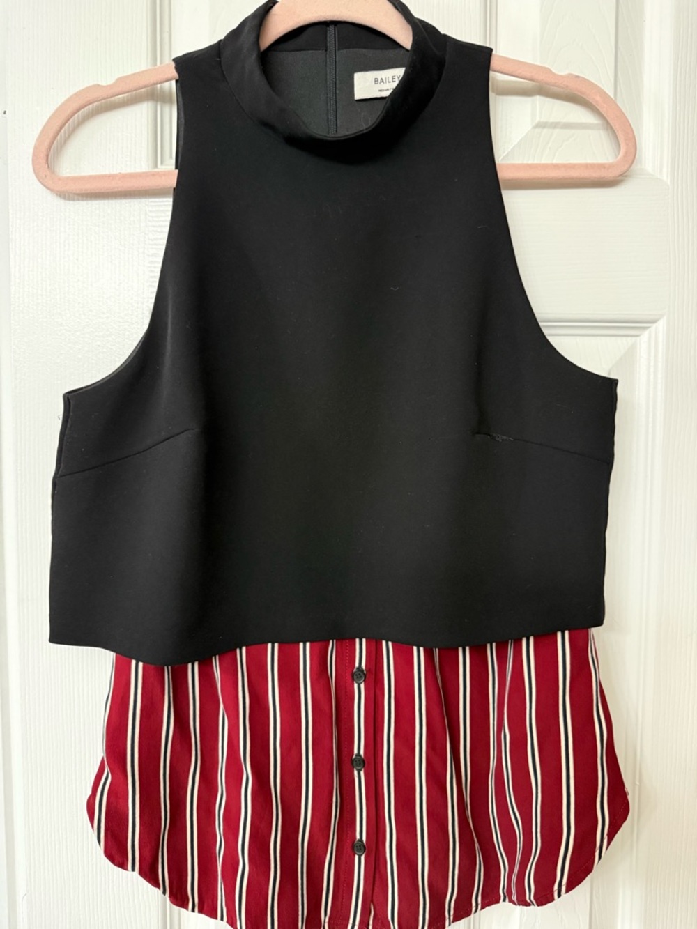 Bailey 44 Black Dress with Center Back Zip